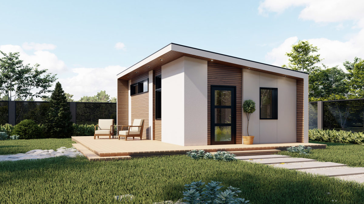 Ashby Hutly Garden Suite Bachelor 374 Square Feet